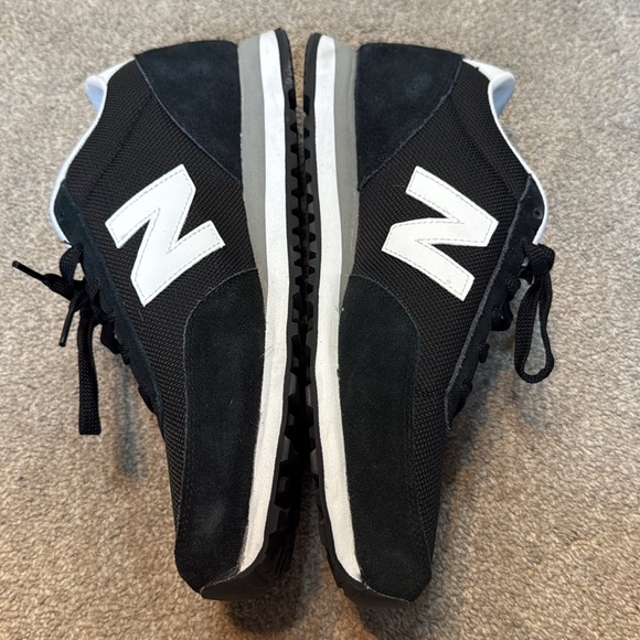 New Balance 501 Black Sneakers Size 9 - Picture 3 of 6